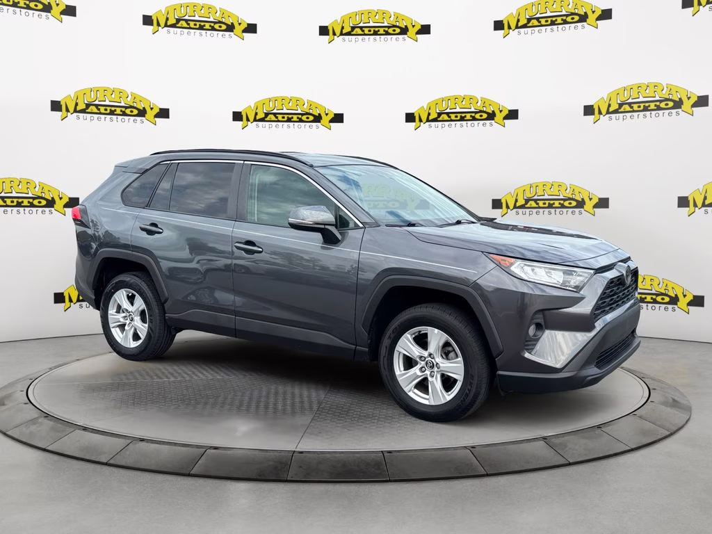2020 Magnetic Gray Metallic Toyota RAV4 XLE FWD SUV