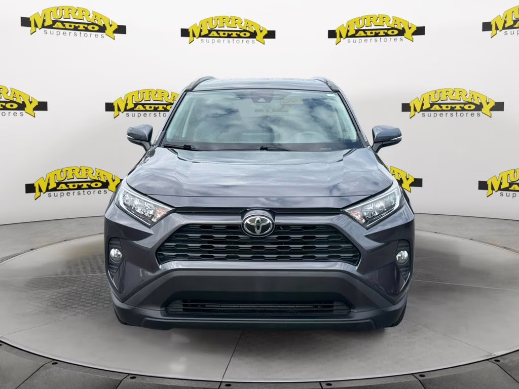 2020 Magnetic Gray Metallic Toyota RAV4 XLE FWD SUV