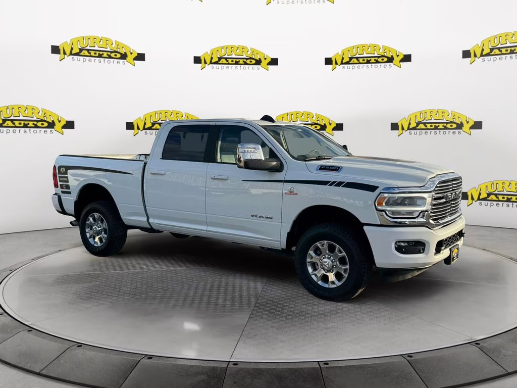 2024 Bright White Clearcoat Ram 2500 Laramie 4X4 Truck