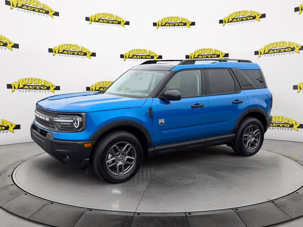 2025 Blue Metallic Ford Bronco Sport Big Bend 4X4 SUV