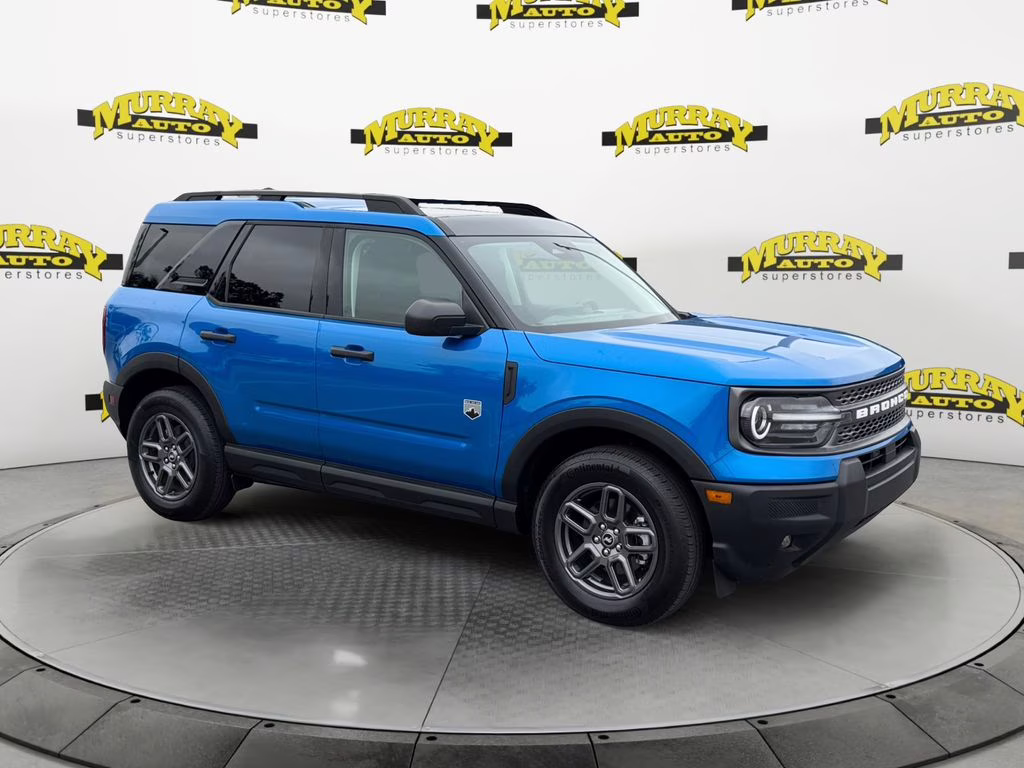 2025 Blue Metallic Ford Bronco Sport Big Bend 4X4 SUV