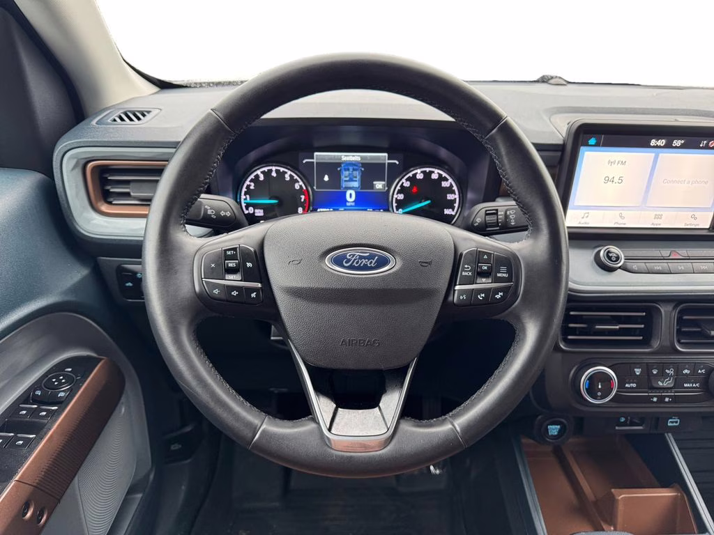 2023 Oxford White Ford Maverick Lariat AWD Truck