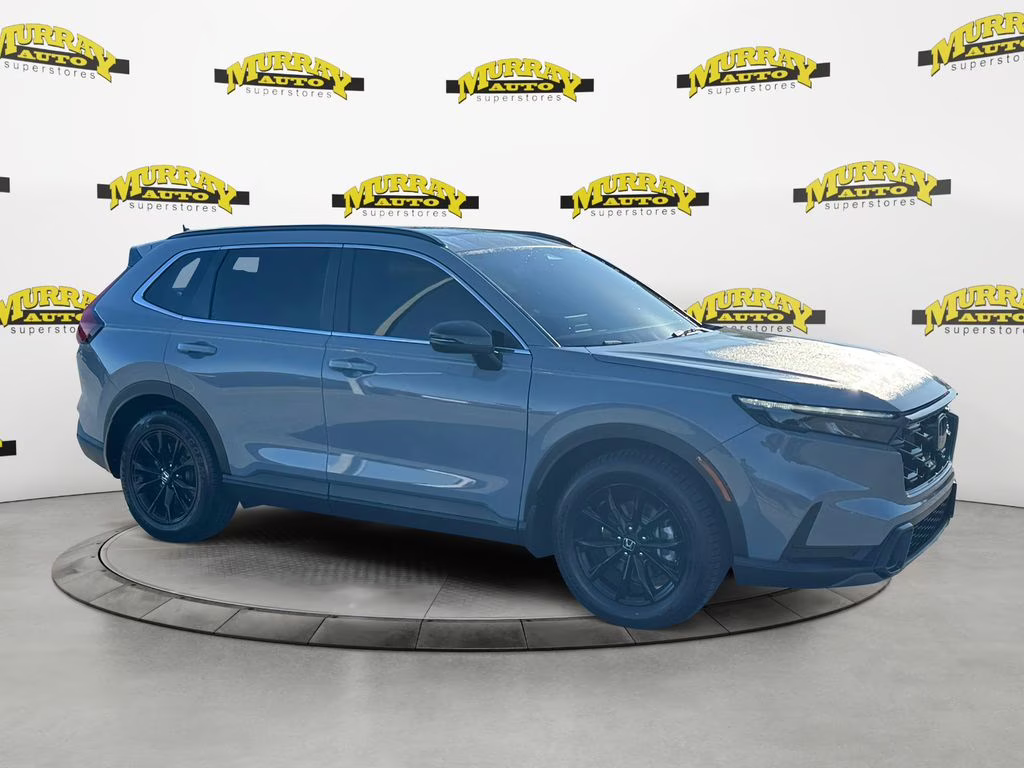 2025 Urban Gray Pearl Honda CR-V Hybrid Sport FWD SUV