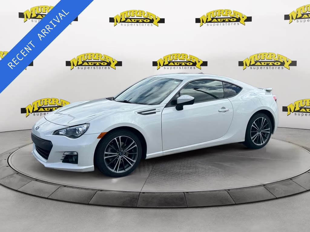 2014 Satin White Pearl Subaru BRZ Limited RWD Coupe