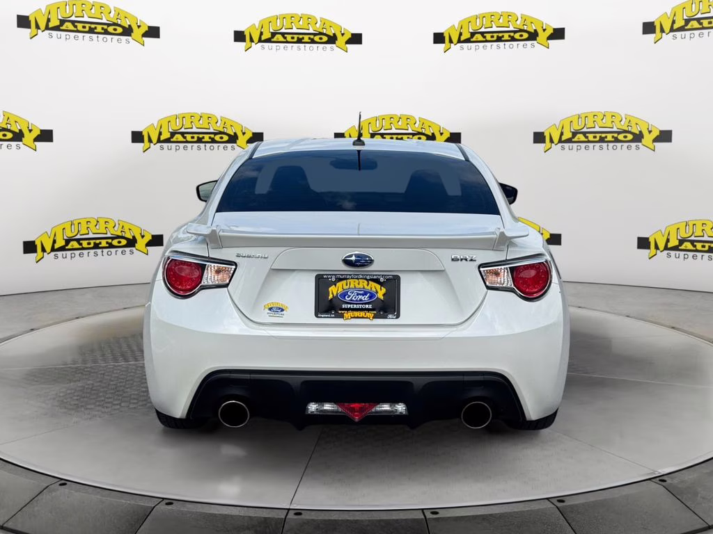 2014 Satin White Pearl Subaru BRZ Limited RWD Coupe