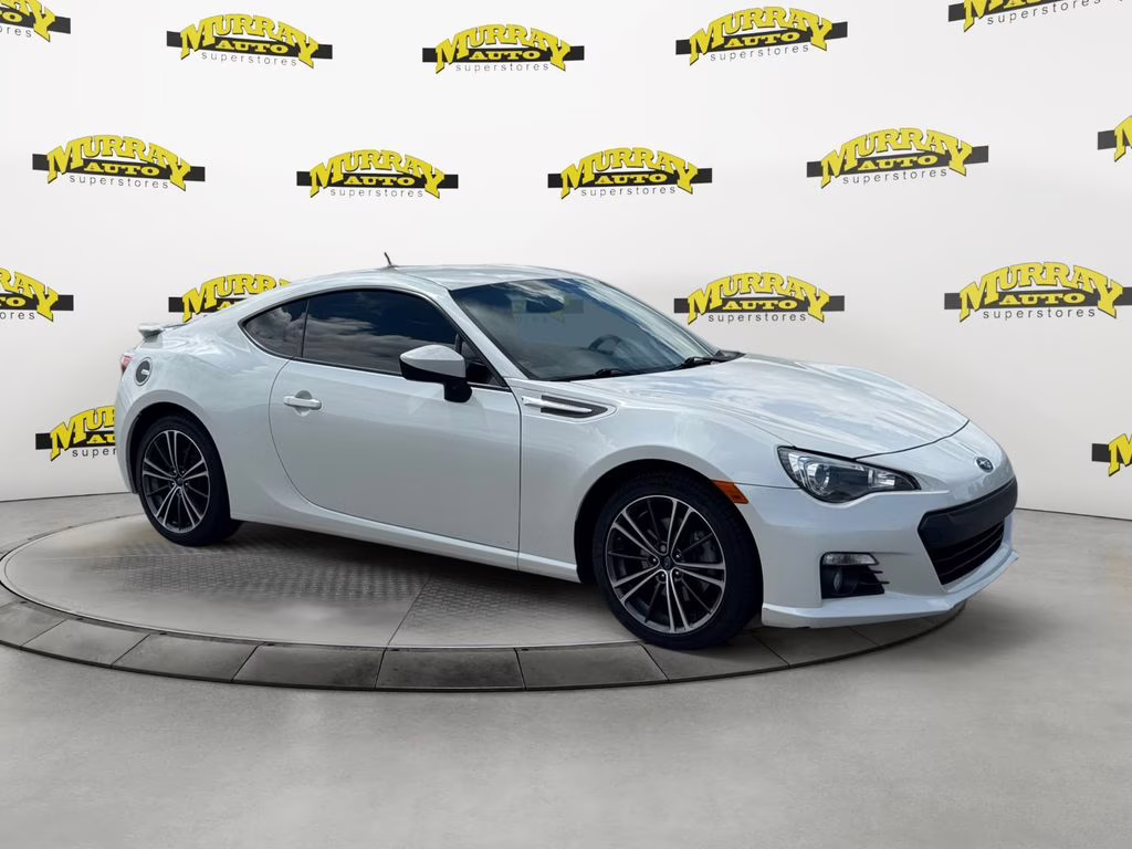 2014 Satin White Pearl Subaru BRZ Limited RWD Coupe