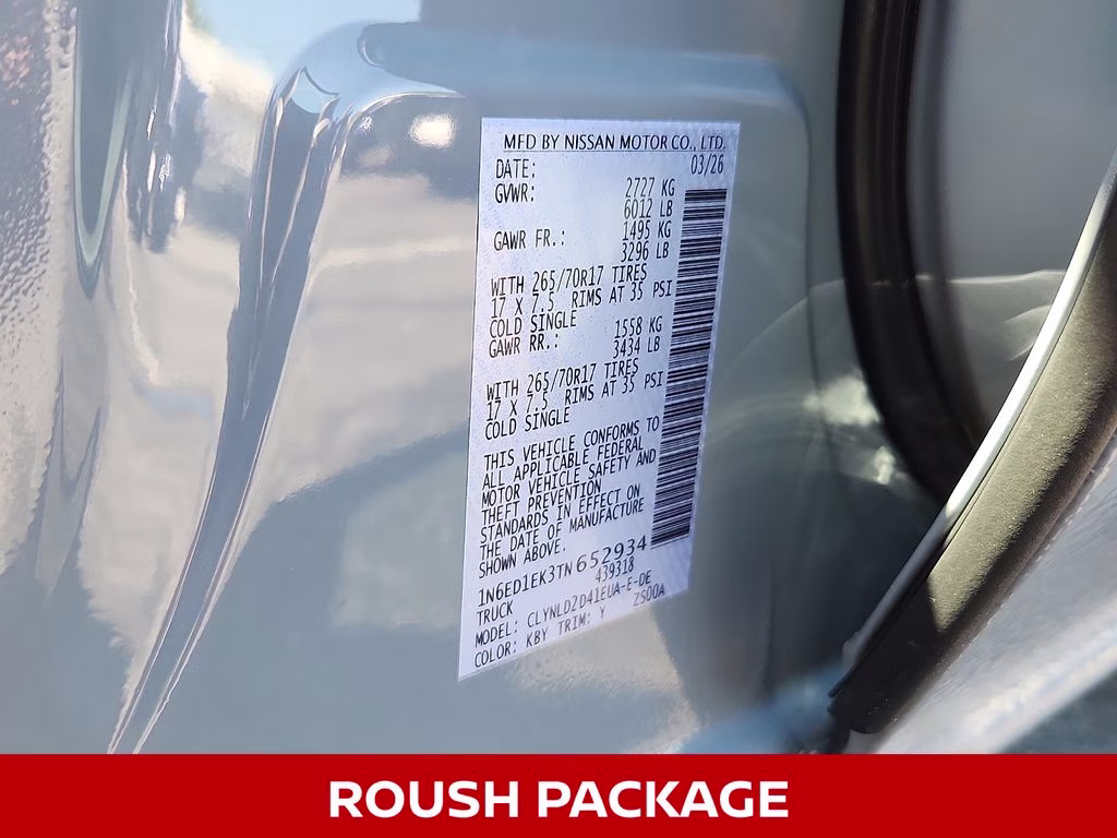 2026 Boulder Gray Pearl Nissan Frontier PRO-4X 4X4 Truck