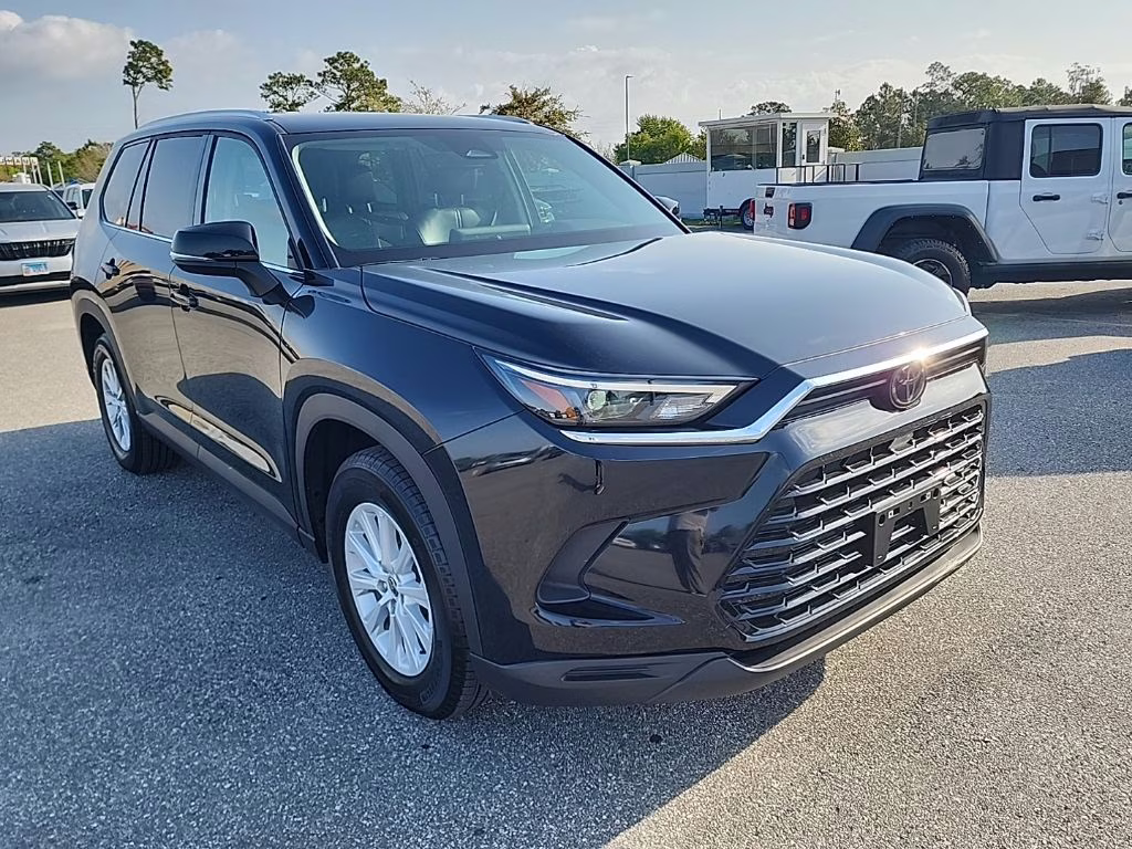 2025 Black Toyota Grand Highlander XLE AWD SUV