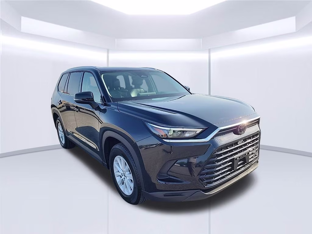 2025 Black Toyota Grand Highlander XLE AWD SUV