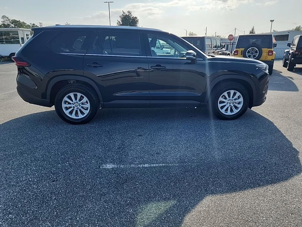 2025 Black Toyota Grand Highlander XLE AWD SUV