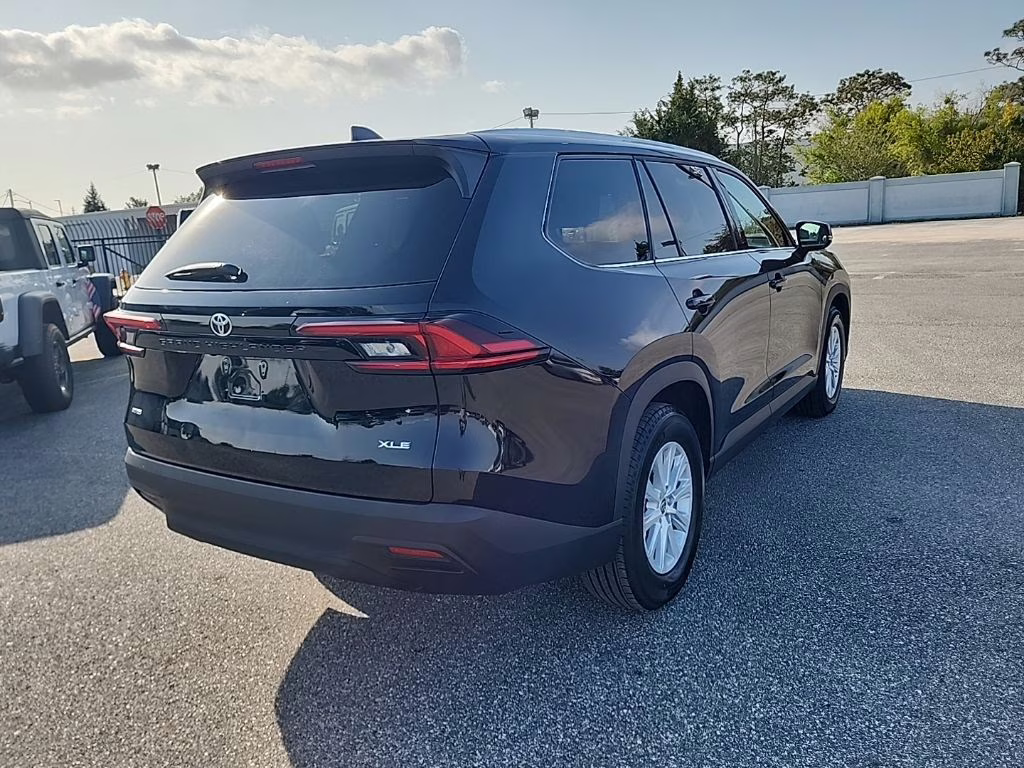 2025 Black Toyota Grand Highlander XLE AWD SUV