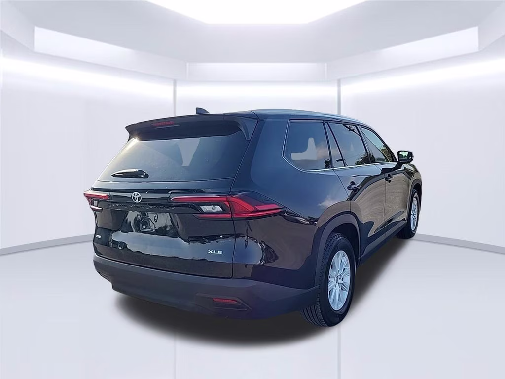 2025 Black Toyota Grand Highlander XLE AWD SUV