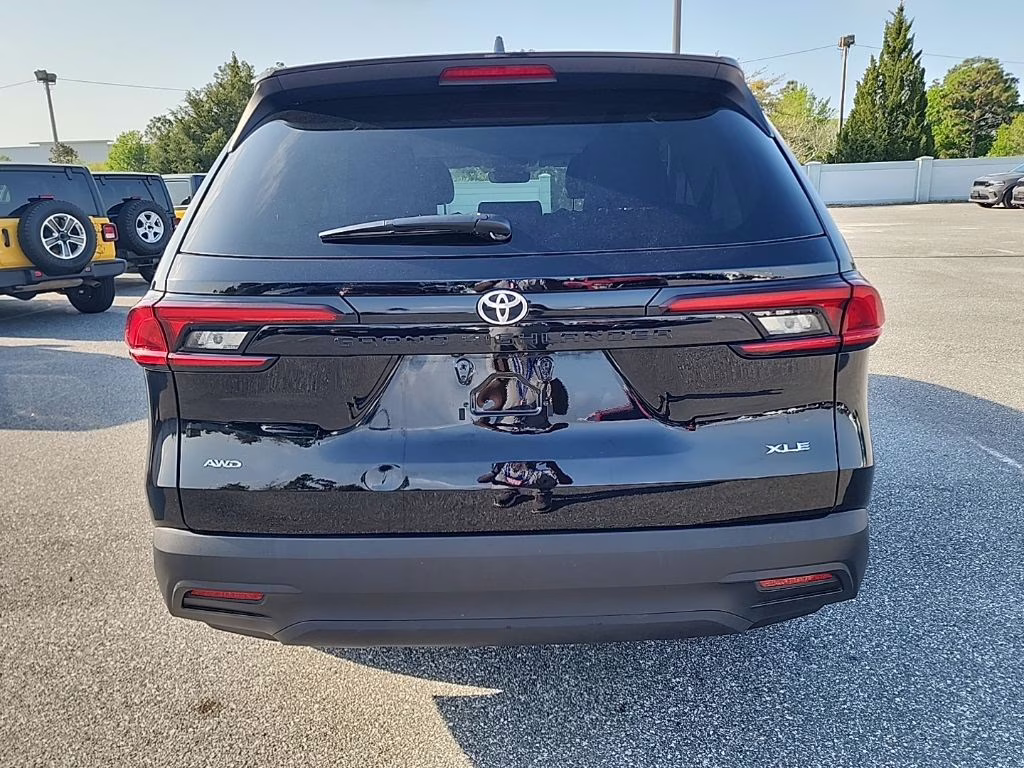 2025 Black Toyota Grand Highlander XLE AWD SUV