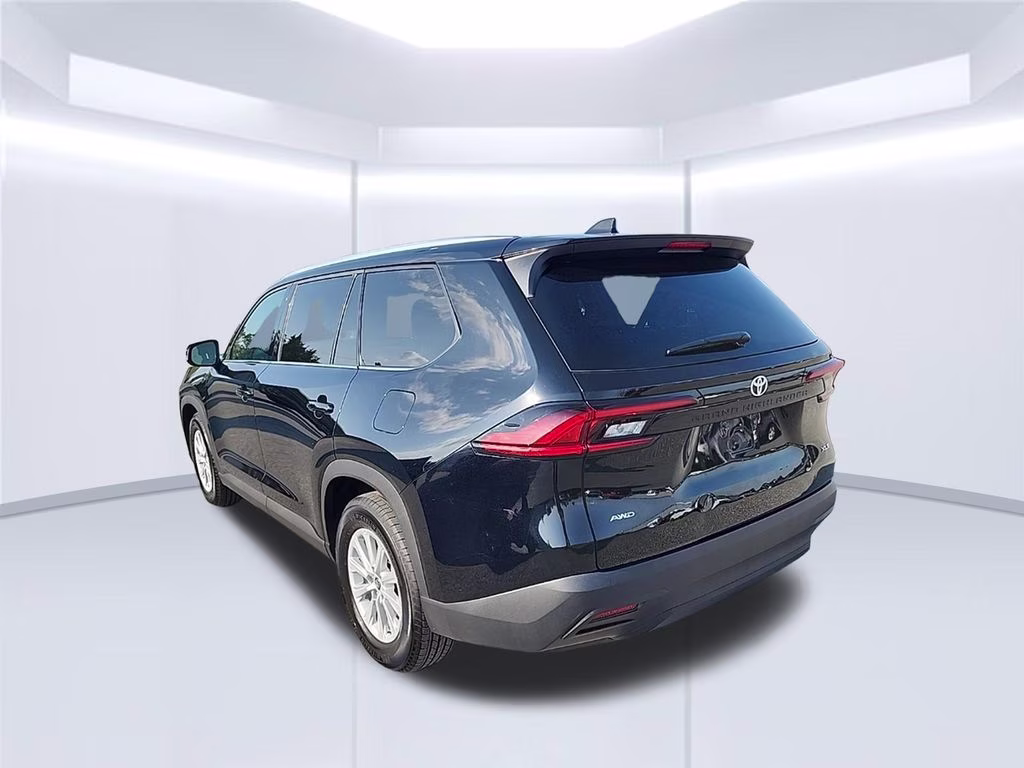 2025 Black Toyota Grand Highlander XLE AWD SUV