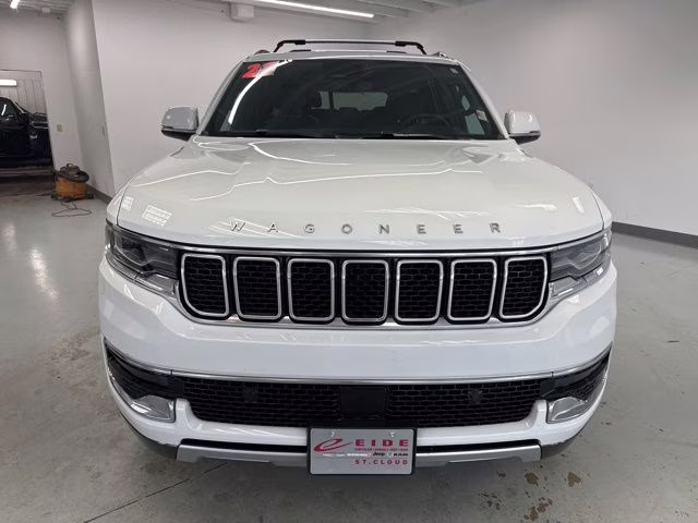 2022 Bright White Clearcoat Jeep Wagoneer Series II 4X4 SUV