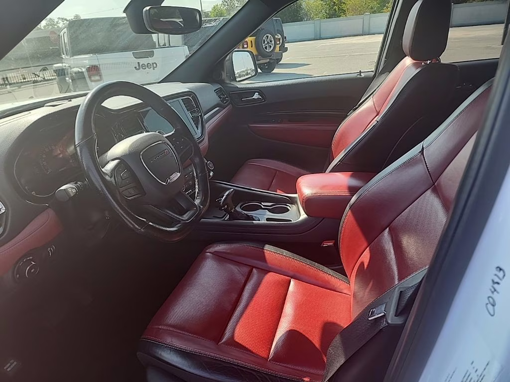 2022 White Knuckle Clearcoat Dodge Durango R/T AWD SUV