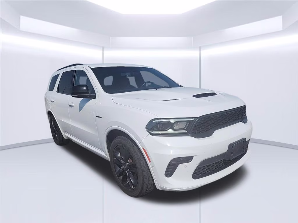 2022 White Knuckle Clearcoat Dodge Durango R/T AWD SUV