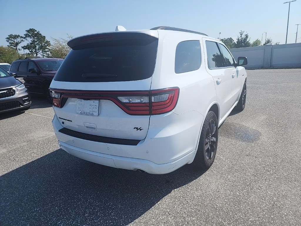 2022 White Knuckle Clearcoat Dodge Durango R/T AWD SUV