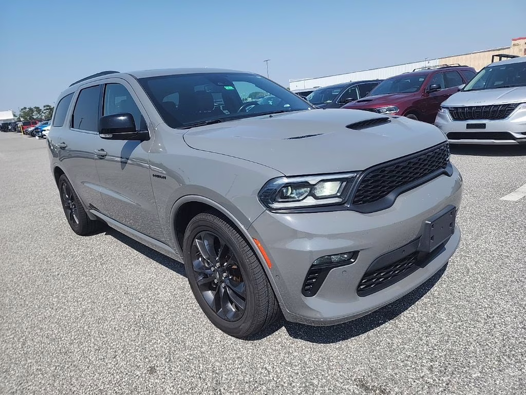 2022 Destroyer Gray Clearcoat Dodge Durango R/T AWD SUV