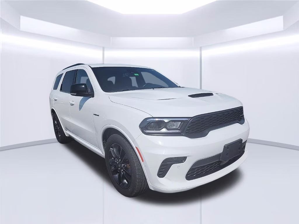 2022 White Knuckle Clearcoat Dodge Durango R/T AWD SUV