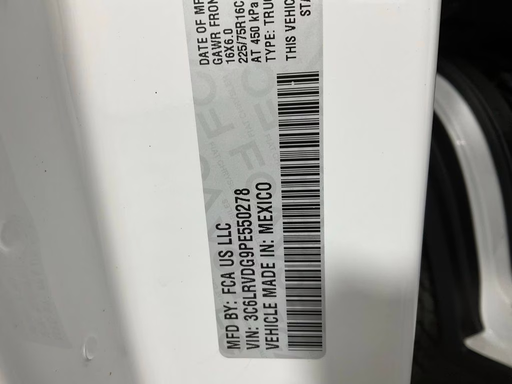 2023 Bright White Clearcoat Ram ProMaster 2500 High Roof FWD Van