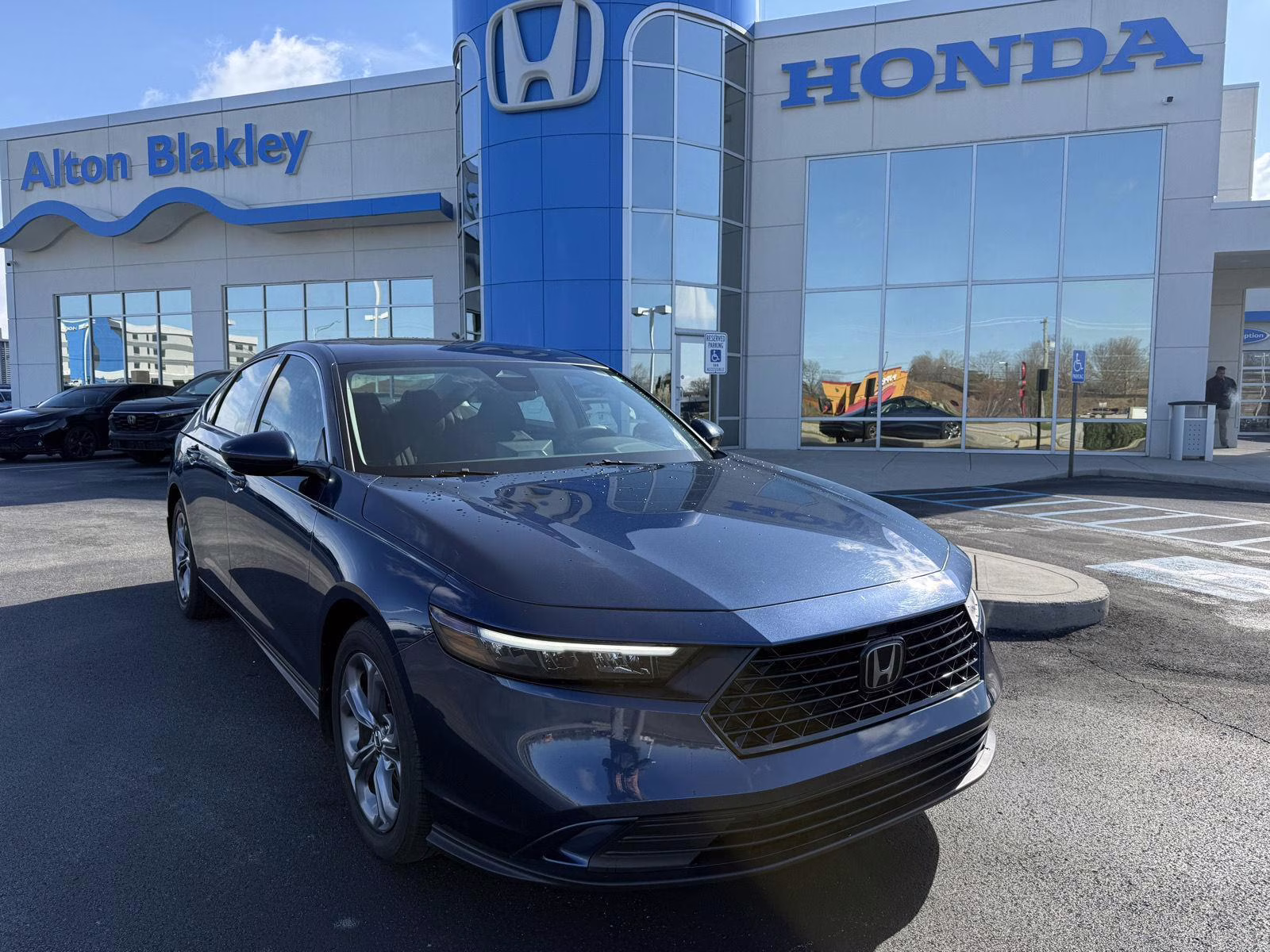 2024 Canyon River Blue Metallic Honda Accord Sedan EX FWD Sedan