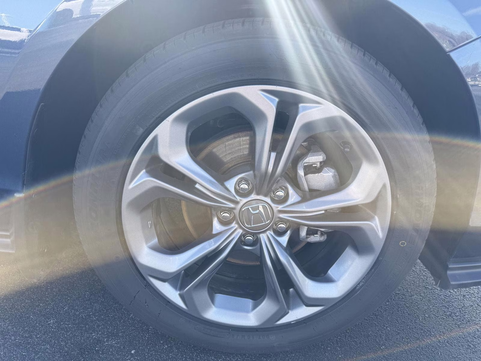 2024 Canyon River Blue Metallic Honda Accord Sedan EX FWD Sedan