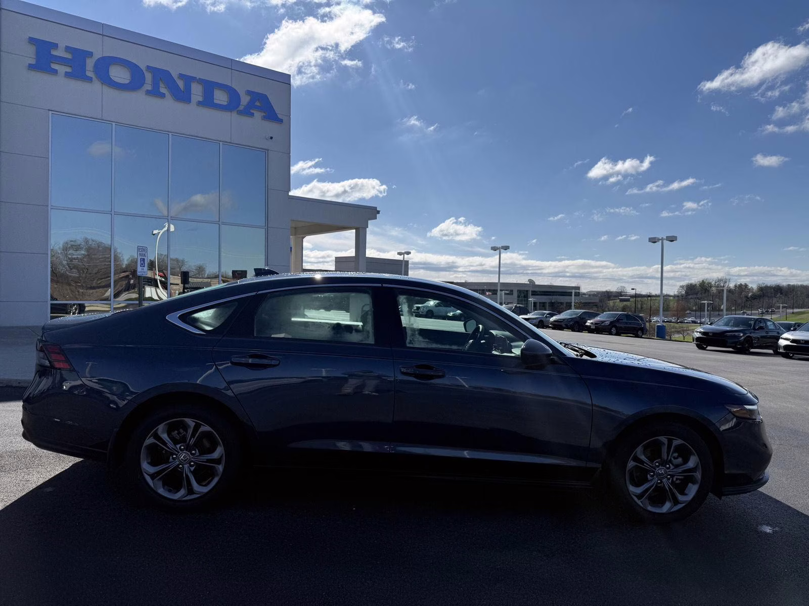 2024 Canyon River Blue Metallic Honda Accord Sedan EX FWD Sedan
