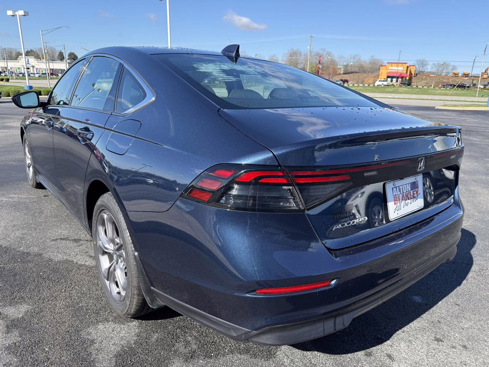 2024 Canyon River Blue Metallic Honda Accord Sedan EX FWD Sedan