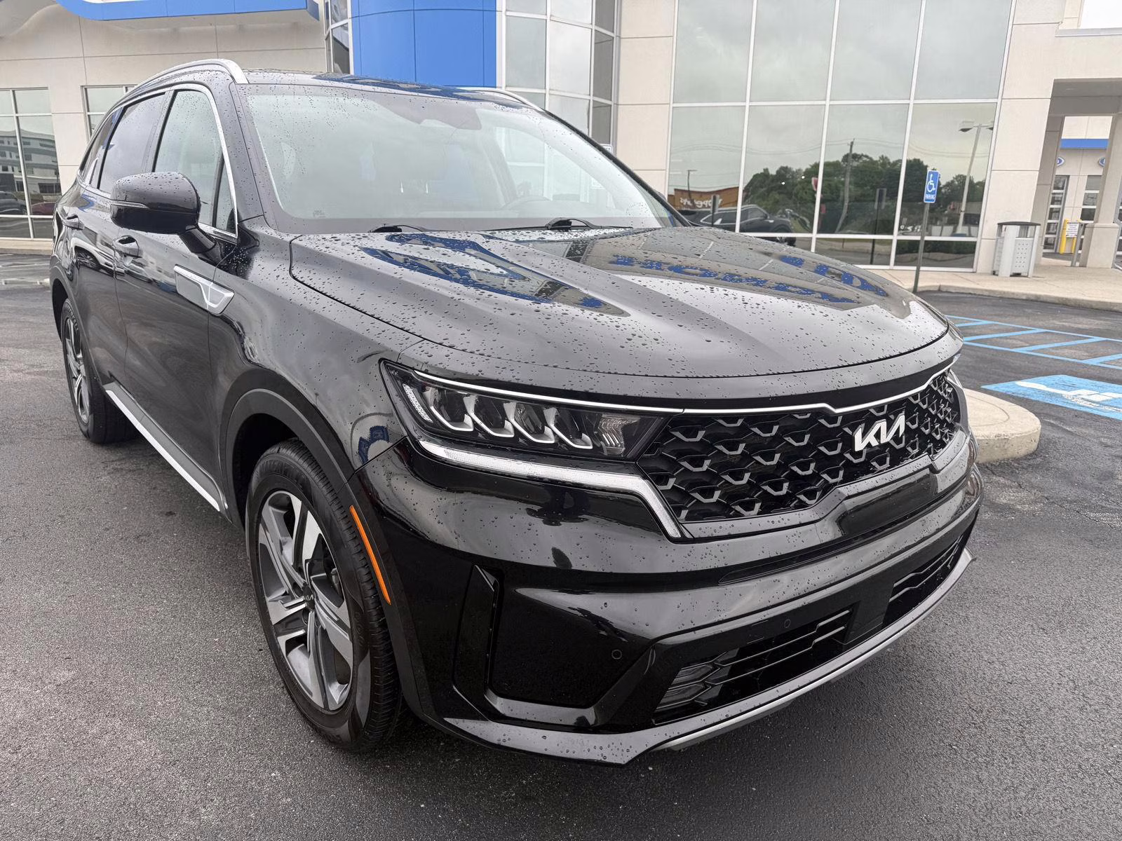 2023 Aurora Black Kia Sorento Hybrid EX AWD SUV