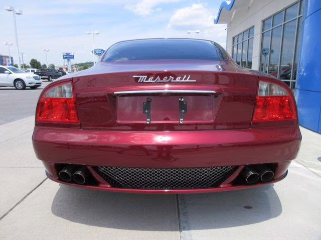 2005 RED Maserati Coupe Cambiocorsa RWD Coupe