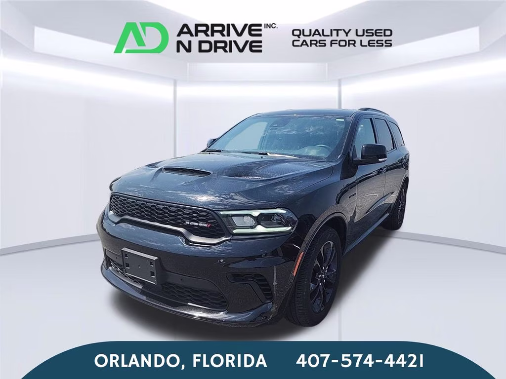 2025 DB Black Clearcoat Dodge Durango R/T AWD SUV