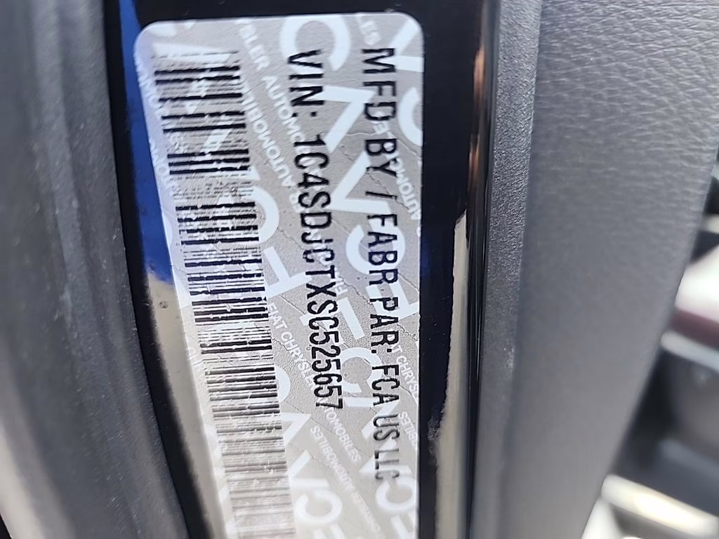 2025 DB Black Clearcoat Dodge Durango R/T AWD SUV