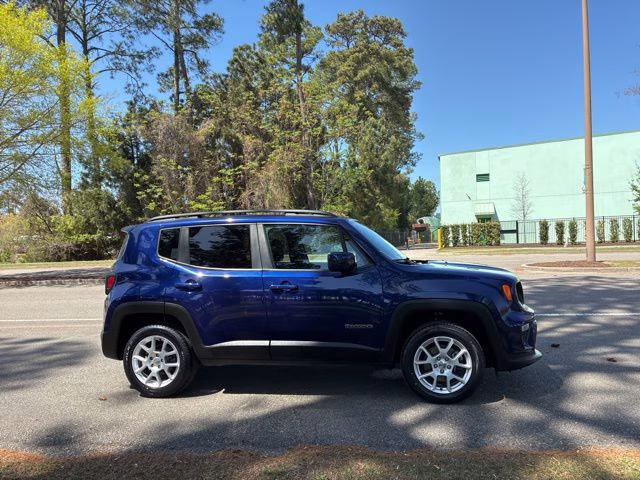 2021 Jetset Blue Clearcoat Jeep Renegade Latitude 4X4 SUV