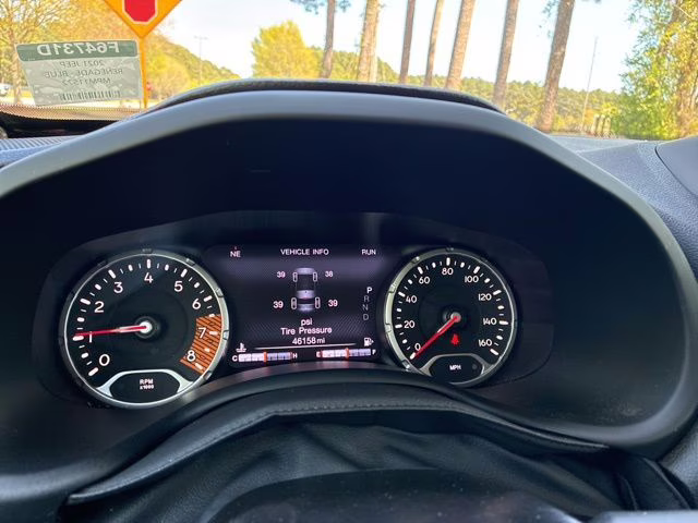 2021 Jetset Blue Clearcoat Jeep Renegade Latitude 4X4 SUV