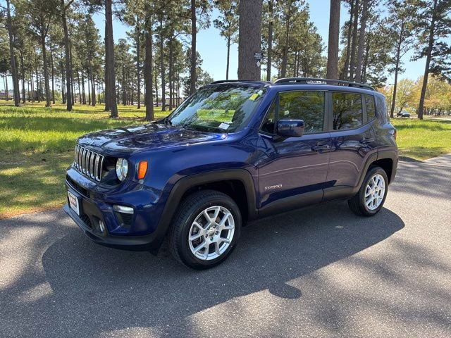 2021 Jetset Blue Clearcoat Jeep Renegade Latitude 4X4 SUV
