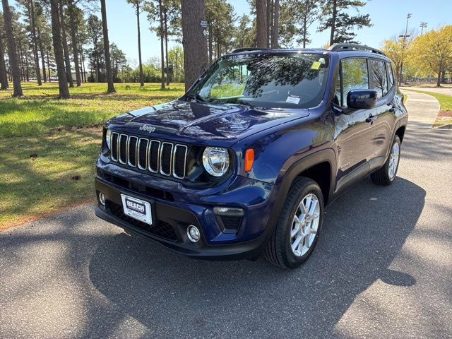 2021 Jetset Blue Clearcoat Jeep Renegade Latitude 4X4 SUV
