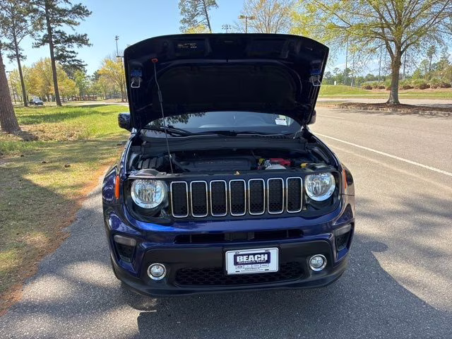 2021 Jetset Blue Clearcoat Jeep Renegade Latitude 4X4 SUV