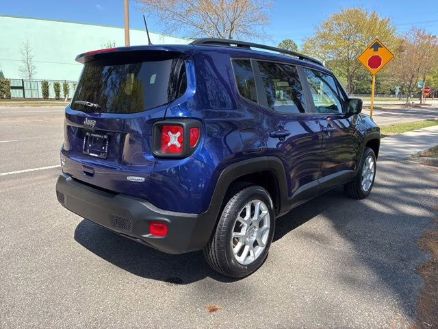 2021 Jetset Blue Clearcoat Jeep Renegade Latitude 4X4 SUV