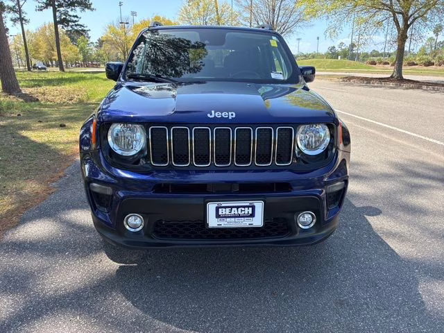 2021 Jetset Blue Clearcoat Jeep Renegade Latitude 4X4 SUV