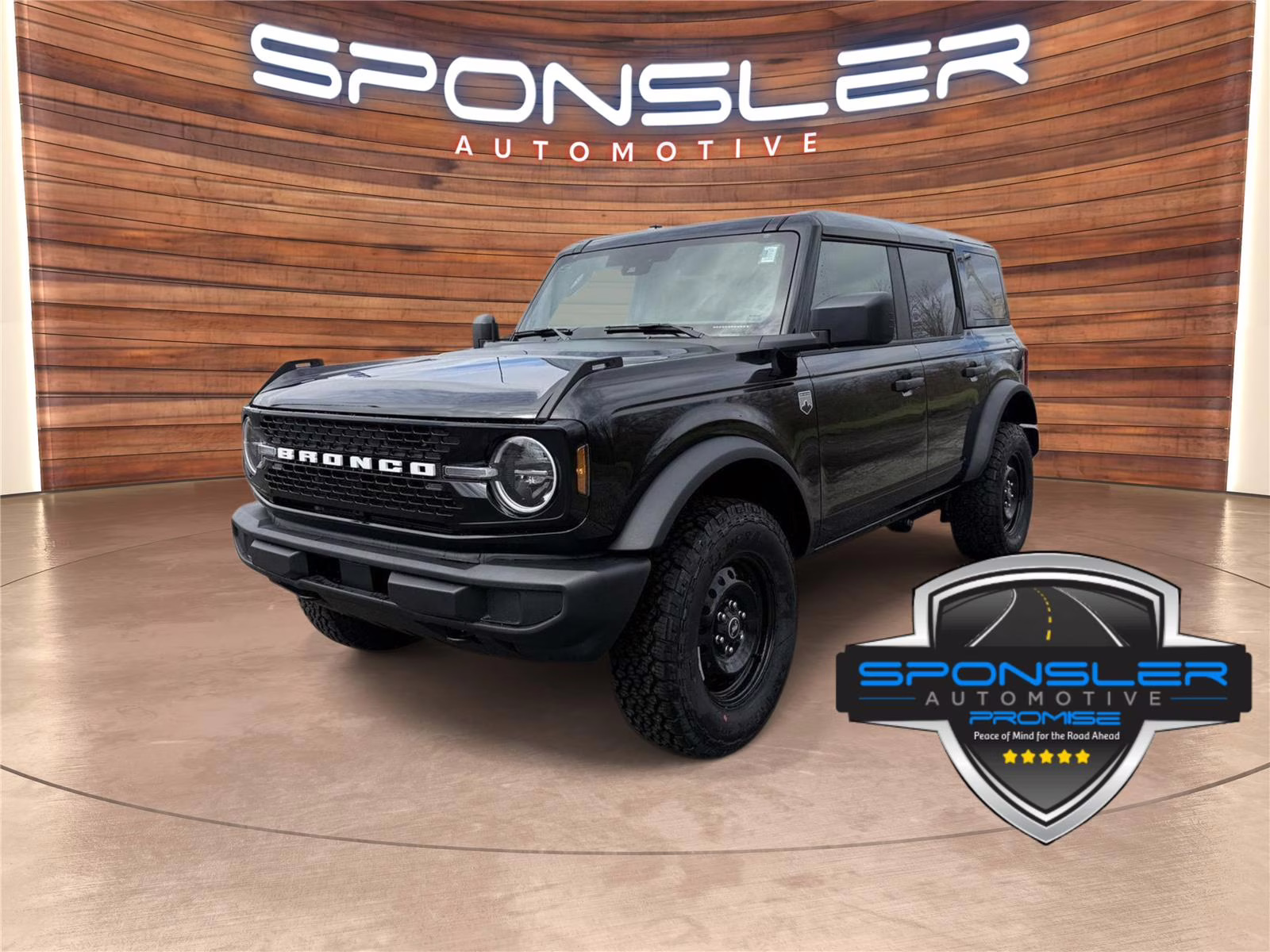 2026 Shadow Black Ford Bronco Big Bend 4X4 SUV