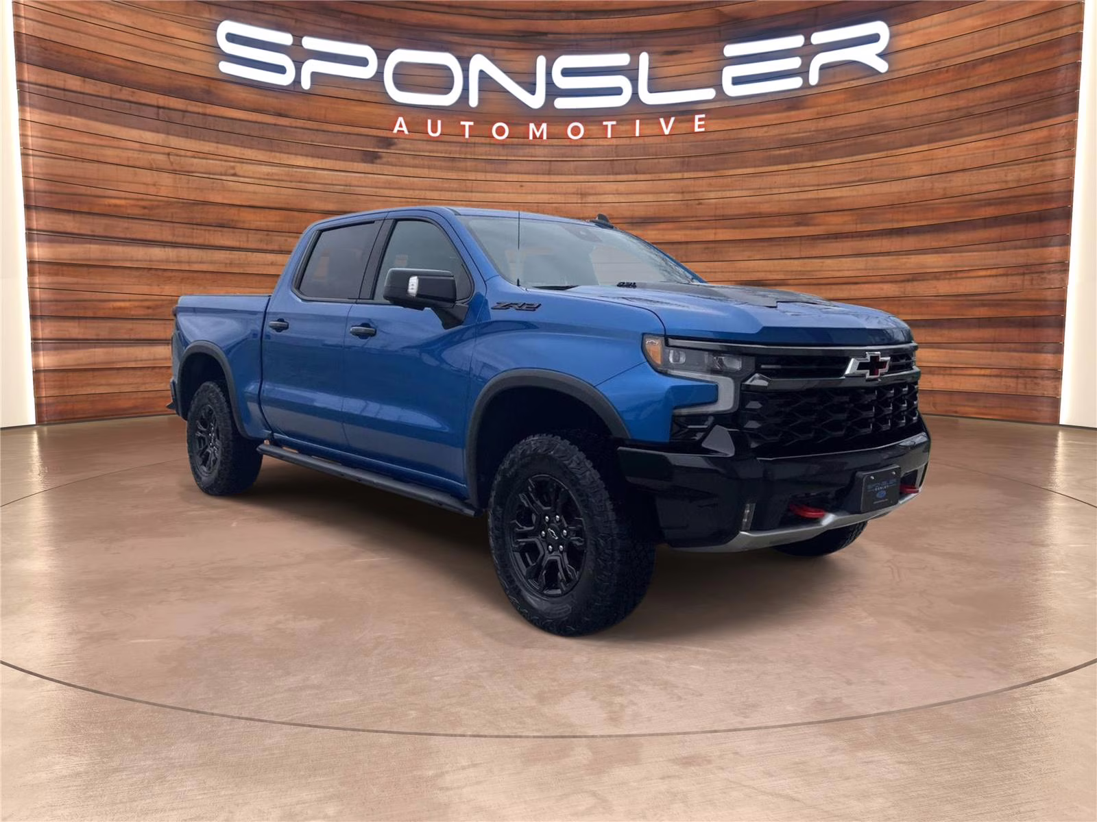 2023 Glacier Blue Metallic Chevrolet Silverado 1500 ZR2 4X4 Truck