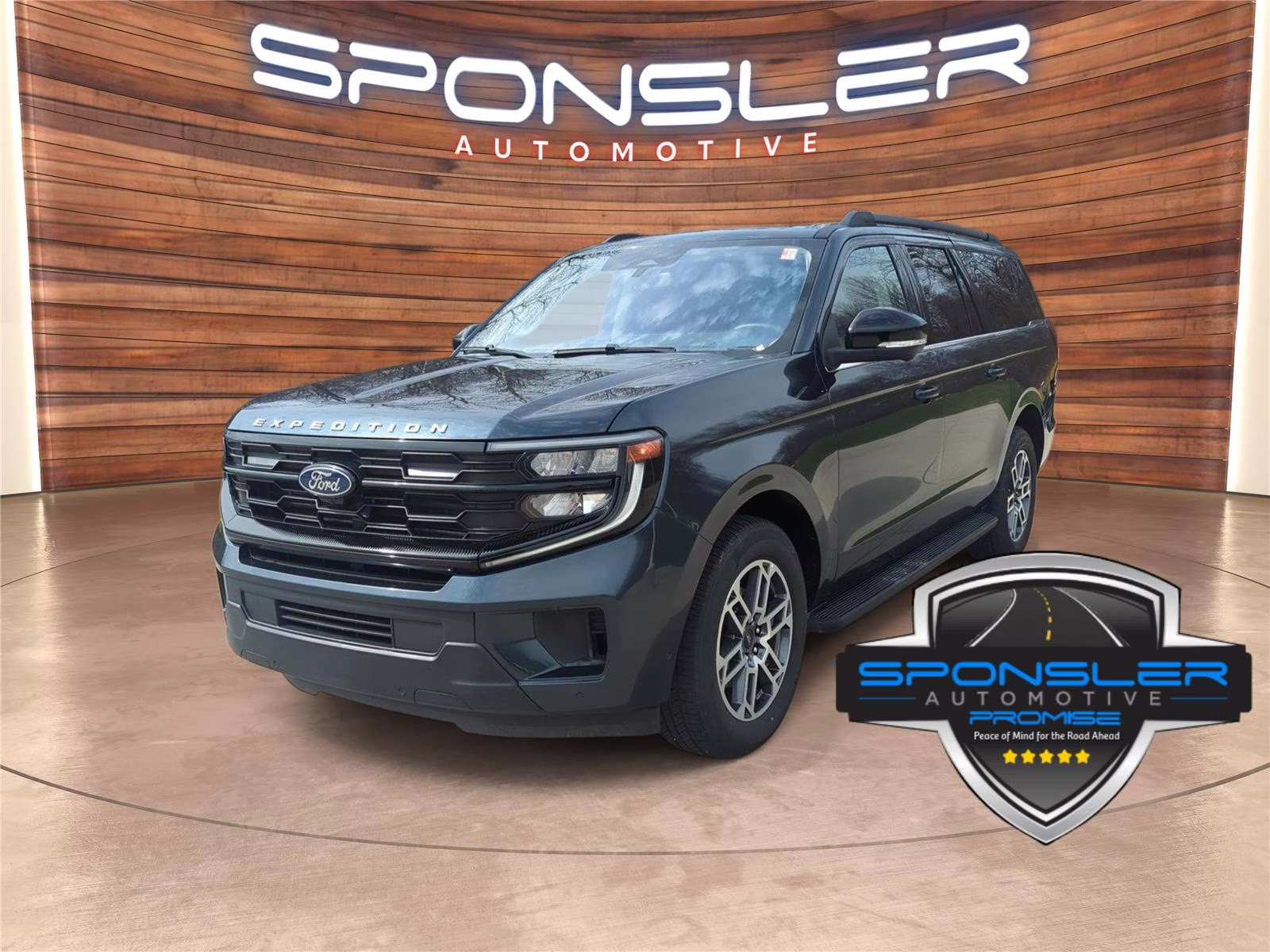 2025 Stone Blue Ford Expedition Max Active 4x4 4X4 Crossover