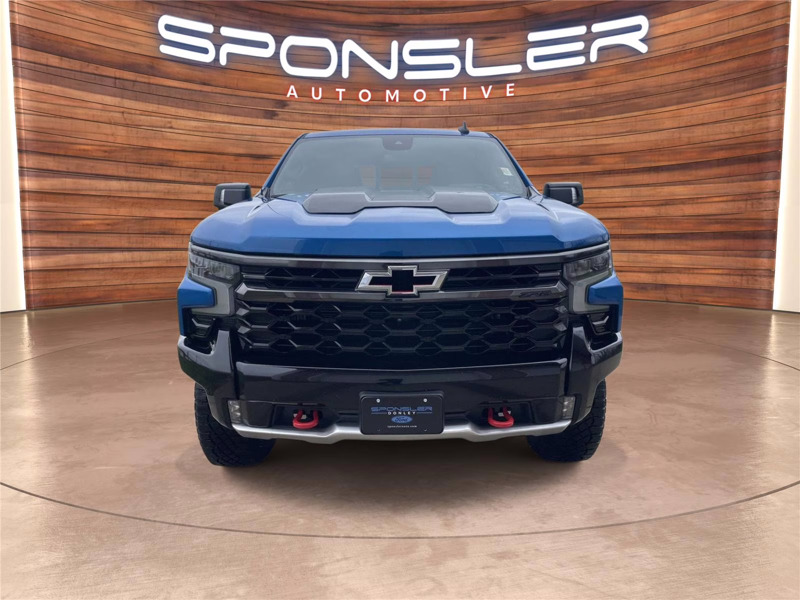 2023 Glacier Blue Metallic Chevrolet Silverado 1500 ZR2 4X4 Truck