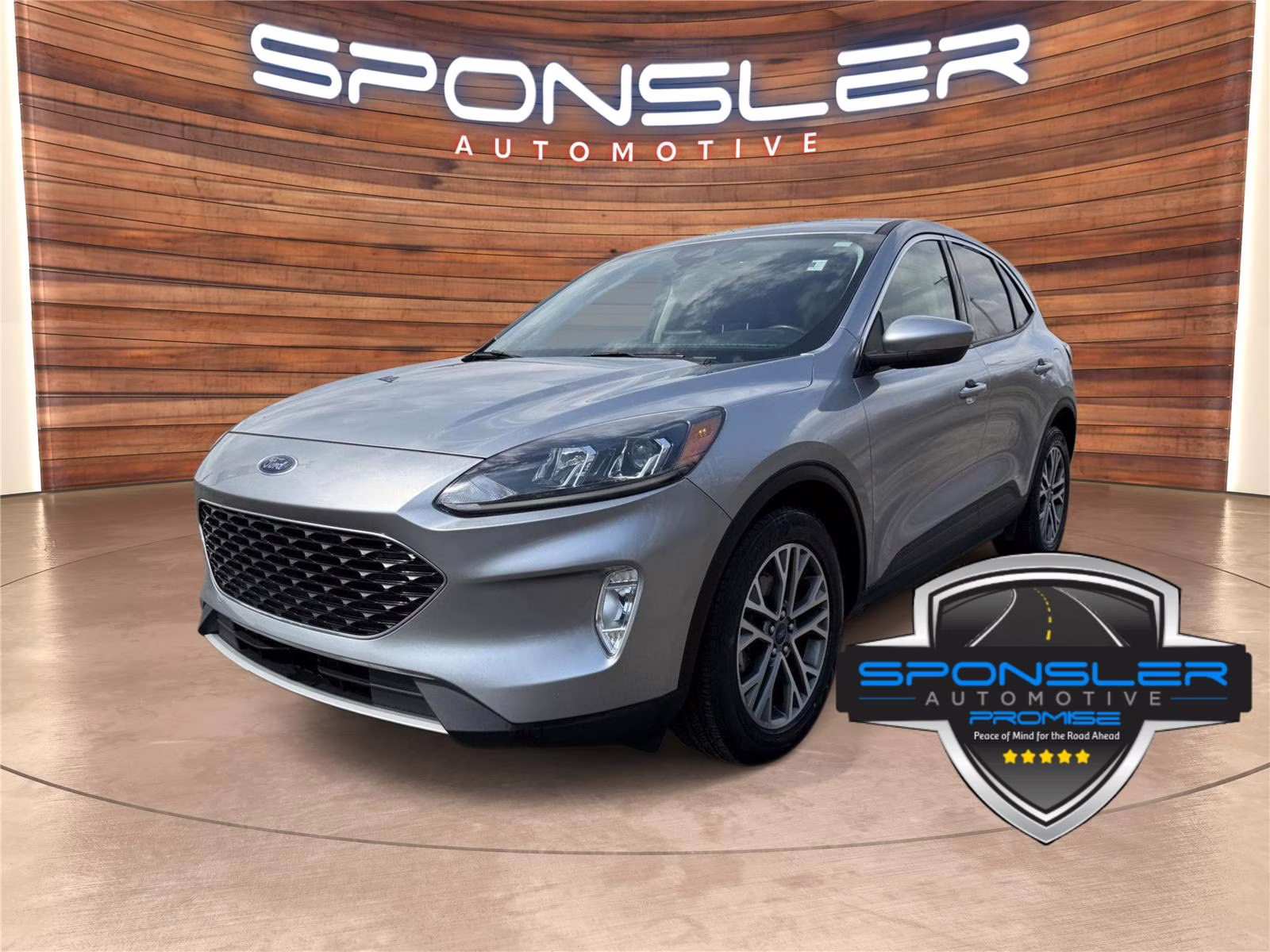 2022 Iconic Silver Metallic Ford Escape SEL FWD SUV