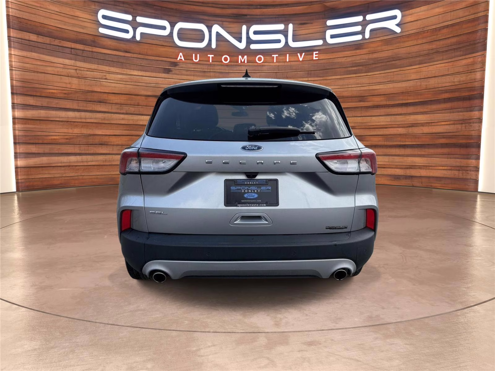 2022 Iconic Silver Metallic Ford Escape SEL FWD SUV