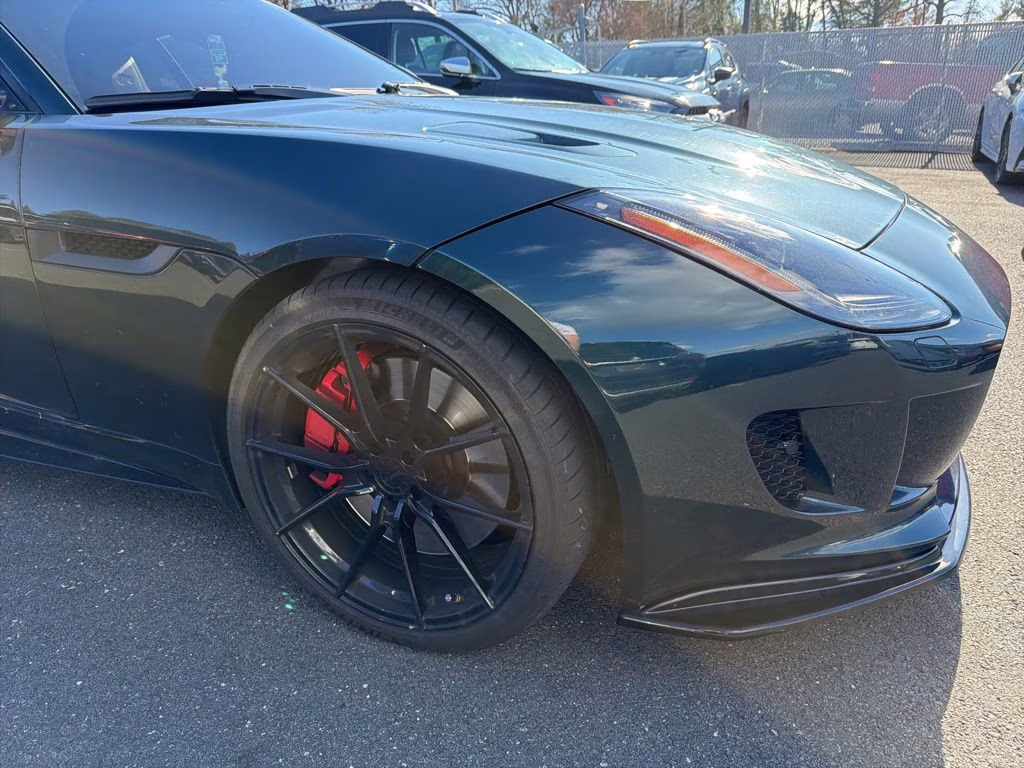 2016 British Racing Green Metallic Jaguar F-TYPE R AWD Coupe