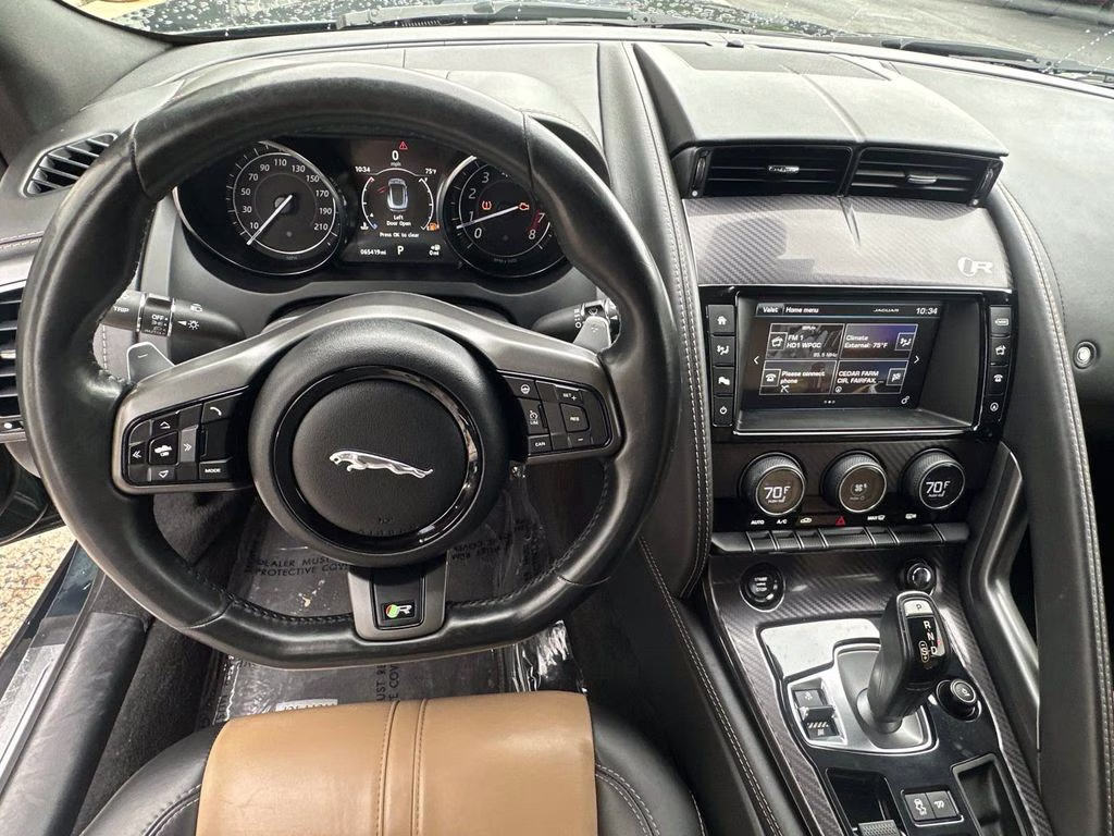 2016 British Racing Green Metallic Jaguar F-TYPE R AWD Coupe