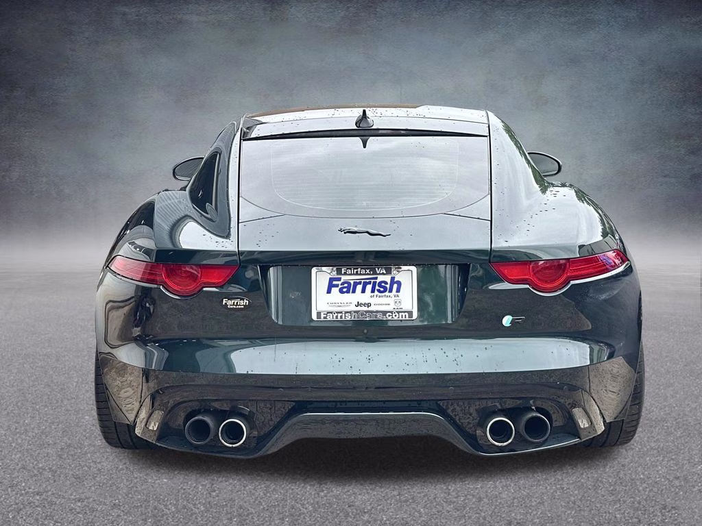 2016 British Racing Green Metallic Jaguar F-TYPE R AWD Coupe