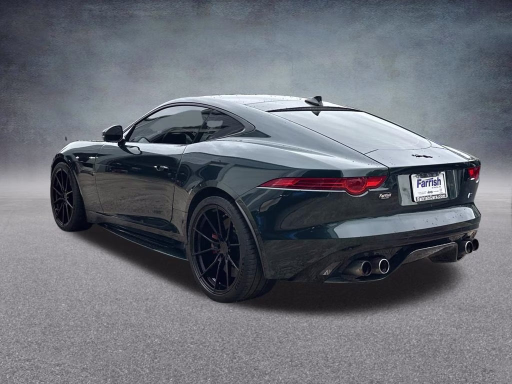 2016 British Racing Green Metallic Jaguar F-TYPE R AWD Coupe